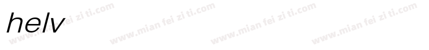 helveticaextobl heav字体转换